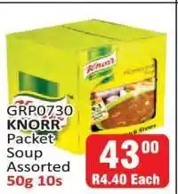 KitKat Cash and Carry Knorr Packet Soup Assorted offer