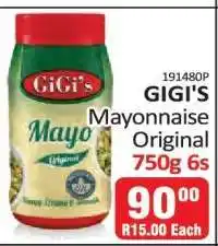 KitKat Cash and Carry GIGI'S Mayonnaise Original offer