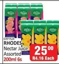 KitKat Cash and Carry RHODES Nectar Juice Assorted offer