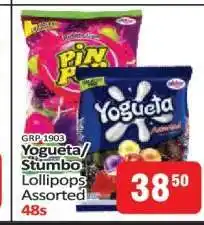 KitKat Cash and Carry Yogueta/Stumbo Lollipops Assorted offer