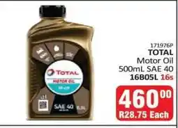 KitKat Cash and Carry TOTAL Motor Oil offer