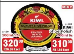 KitKat Cash and Carry KIWI SHOE POLISH offer