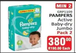 KitKat Cash and Carry PAMPERS Active Baby-dry Jumbo Pack 2 offer