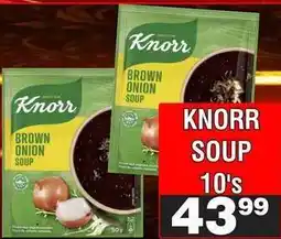 Advance Cash n Carry Knorr Brown Onion Soup offer