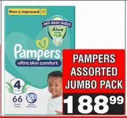 Advance Cash n Carry PAMPERS ASSORTED JUMBO PACK offer