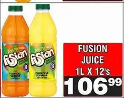 Advance Cash n Carry FUSION JUICE 1L X 12's offer