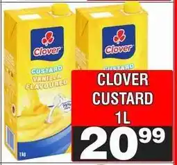 Advance Cash n Carry CLOVER CUSTARD 1L offer