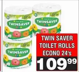 Advance Cash n Carry TWIN SAVER TOILET ROLLS ECONO 24's offer