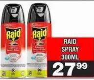 Advance Cash n Carry RAID SPRAY 300ML offer