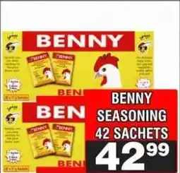Advance Cash n Carry BENNY SEASONING 42 SACHETS offer