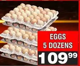 Advance Cash n Carry EGGS 5 DOZENS offer