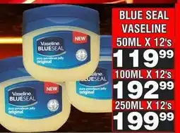 Advance Cash n Carry BLUE SEAL VASELINE 50ML X 12's offer