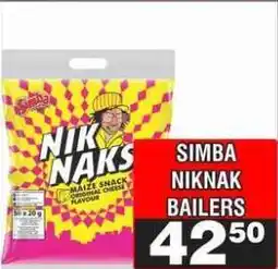 Advance Cash n Carry SIMBA NIKNAK BAILERS offer