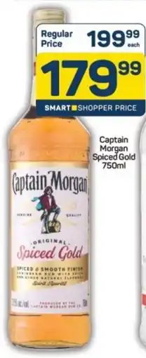 Pick n Pay Liquor Captain Morgan Spiced Gold offer
