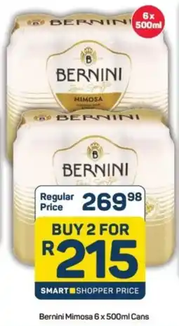 Pick n Pay Liquor Bernini Mimosa Cans offer
