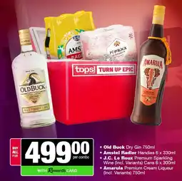 Spar Tops Buy all for 499 offer