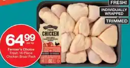 Checkers Farmer's Choice Fresh Chicken Braai Pack offer