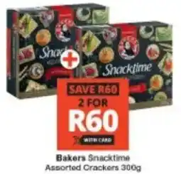 Checkers Bakers Snacktime Assorted Crackers offer