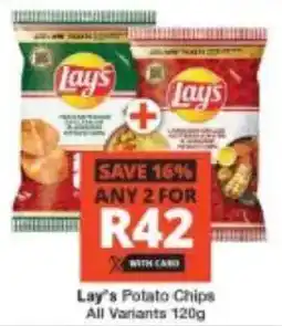Checkers Lay's Potato Chips All Variants offer