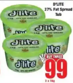 Boxer D'lite 37% Fat Spread Tub offer