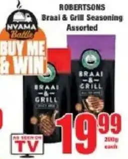 Boxer Robertsons Braai & Grill Seasoning Assorted offer