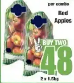 Boxer Red Apples offer