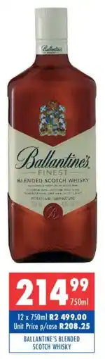 Ultra Liquors Ballantine's blended scotch whisky offer