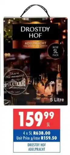 Ultra Liquors Drostdy hof adelpracht offer