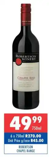 Ultra Liquors Robertson chapel range offer