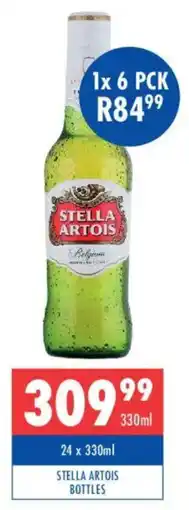 Ultra Liquors Stella artois bottles offer
