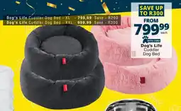 Checkers Dog's Life Cuddler Dog Bed offer