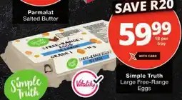 Checkers Simple Truth Large Free-Range Eggs offer