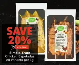 Checkers Simple Truth Chicken Espetadas All Variants offer