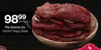 Checkers The Ostrich Co. Ostrich Prego Steak offer