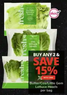 Checkers Butter/ Cos/ Little Gem Lettuce Heads offer