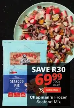 Checkers Chapman's Frozen Seafood Mix offer