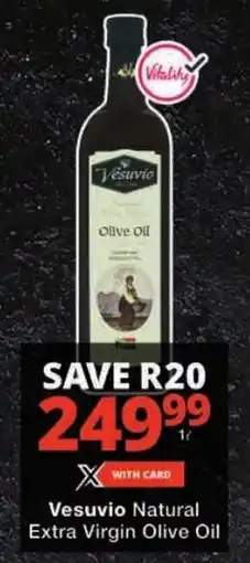 Checkers Vesuvio Natural Extra Virgin Olive Oil offer