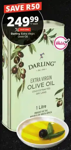 Checkers Darling Extra Virgin Olive Oil offer