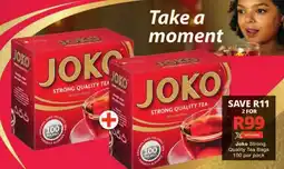 Checkers Joko Strong Quality Tea Bags offer