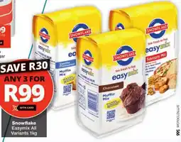 Checkers Snowflake Easymix All Variants offer