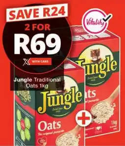 Checkers Jungle Traditional Oats offer