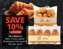 Checkers The Bakery Mini/ Traditional Croissants offer