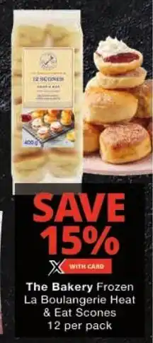 Checkers The Bakery Frozen La Boulangerie Heat & Eat Scones offer