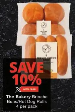 Checkers The Bakery Brioche Buns/ Hot Dog Rolls offer
