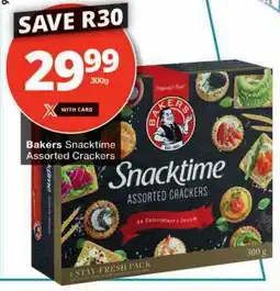 Checkers Bakers Snacktime Assorted Crackers offer