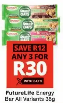 Checkers FutureLife Energy Bar All Variants offer