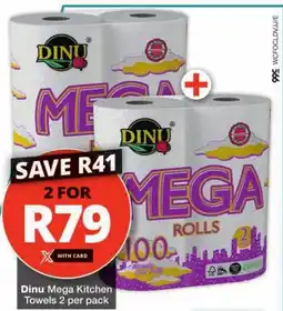 Checkers Dinu Mega Kitchen Towels offer