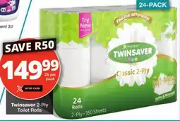 Checkers Twinsaver 2-Ply Toilet Rolls offer
