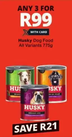 Checkers Husky Dog Food All Variants offer