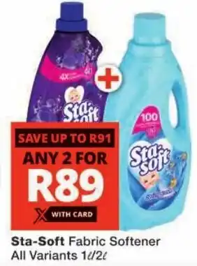 Sta-Soft Fabric Softener All Variants